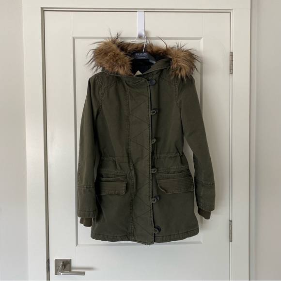 Garage Trans-Seasonal Utility Parka with Removable Hood - Picture 3 of 12